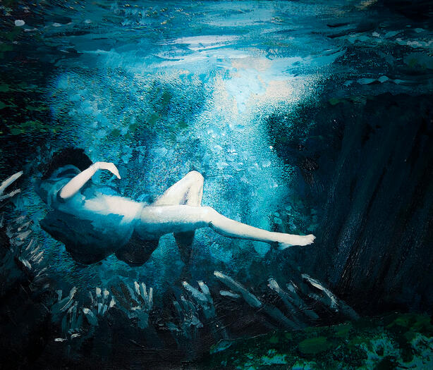 2020 - Collage with Acrylics